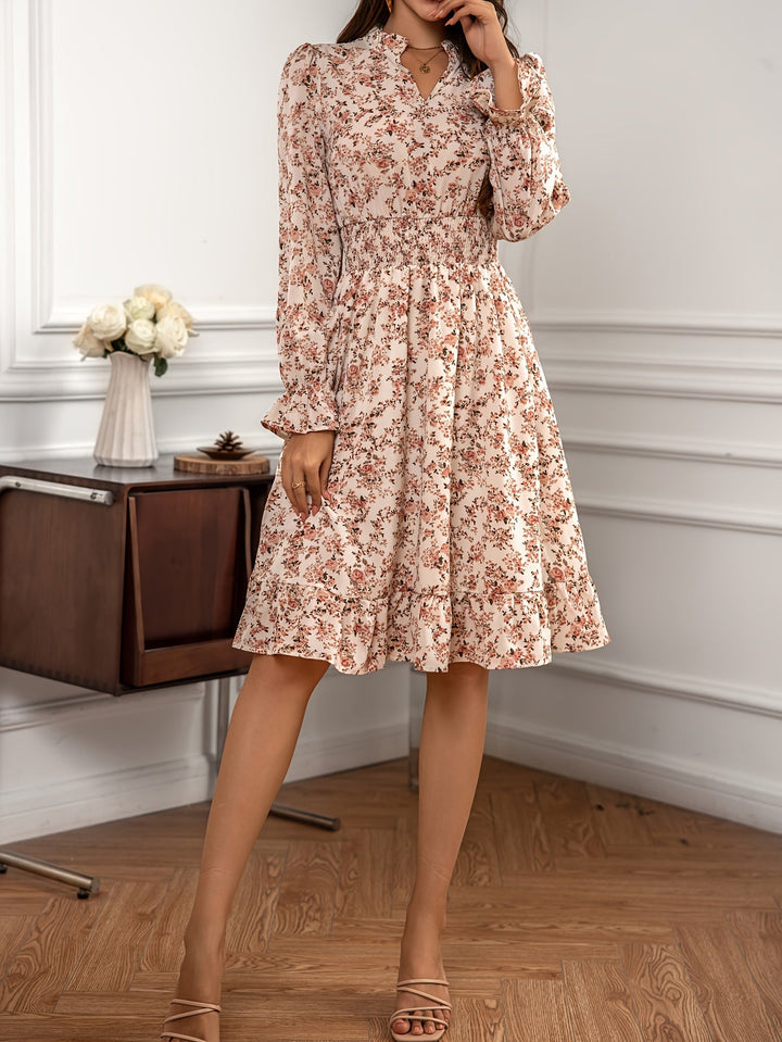 Kallie - Elegant Floral Dress