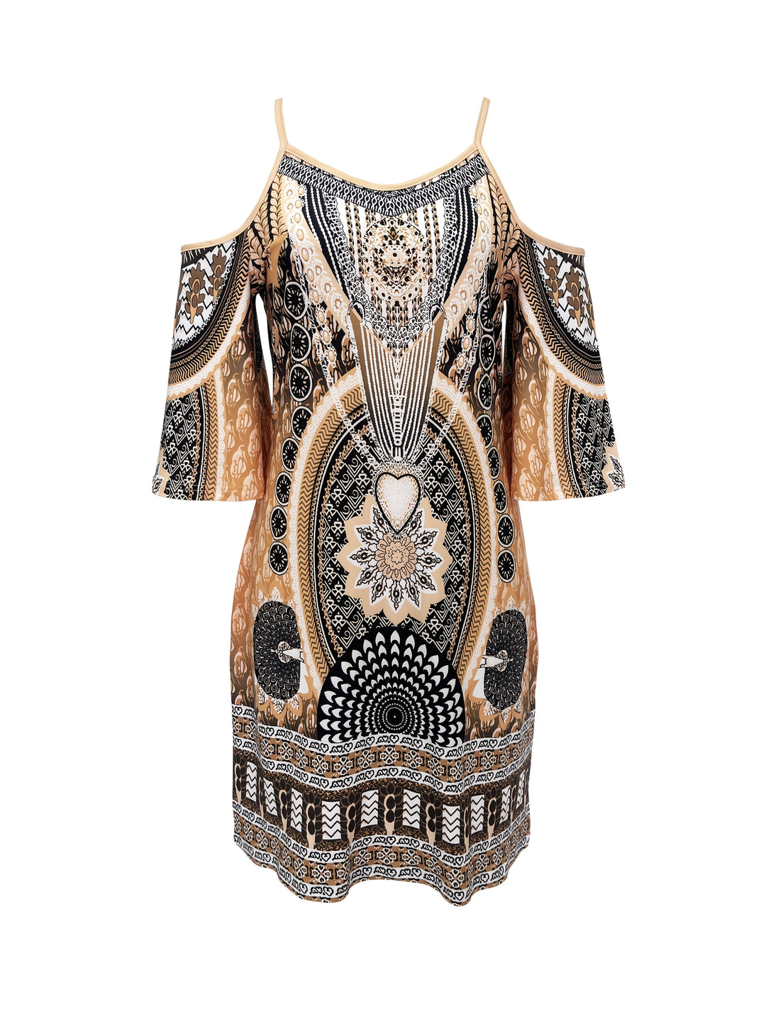 Ophelia | Bohemian Printed Tunic Dress