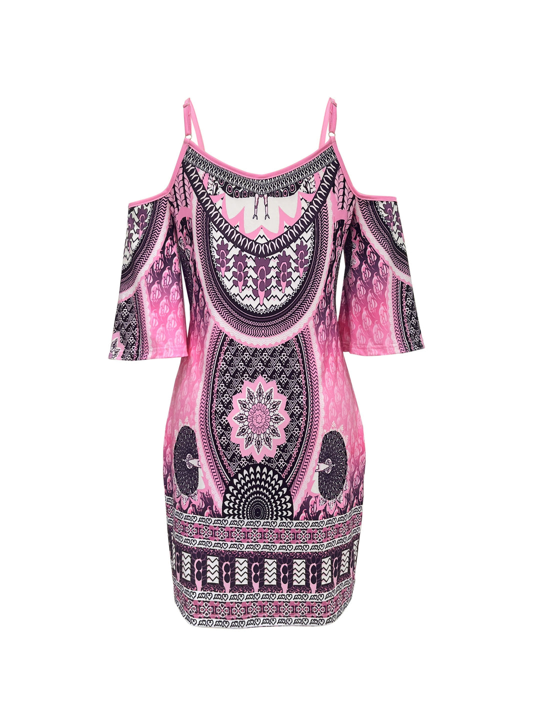 Ophelia | Bohemian Printed Tunic Dress